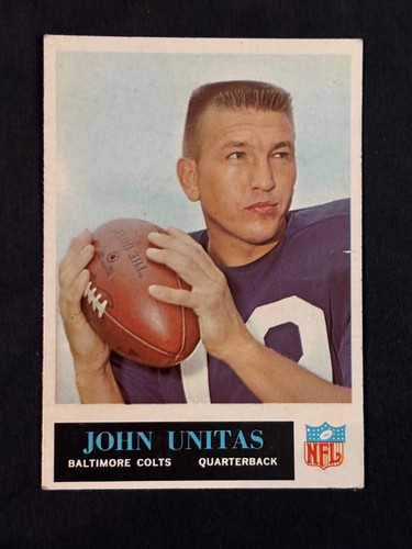 John Unitas #12 1965 Philadelphia card