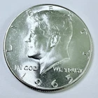 1965 SMS Kennedy Half Dollar - 40% Silver - MS MINT STATE CONDITION #8917