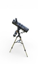 CELESTRON ASTROMASTER 130EQ 130MM NEWTONIAN TELESCOPE WITH TRIPOD    READ   
