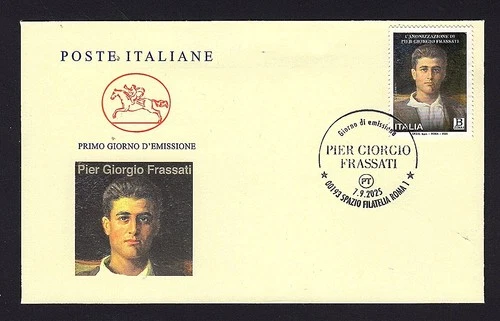 Italy 2025 : Pier Giorgio Frassati - FDC "Cavallino" / 1st day of issue