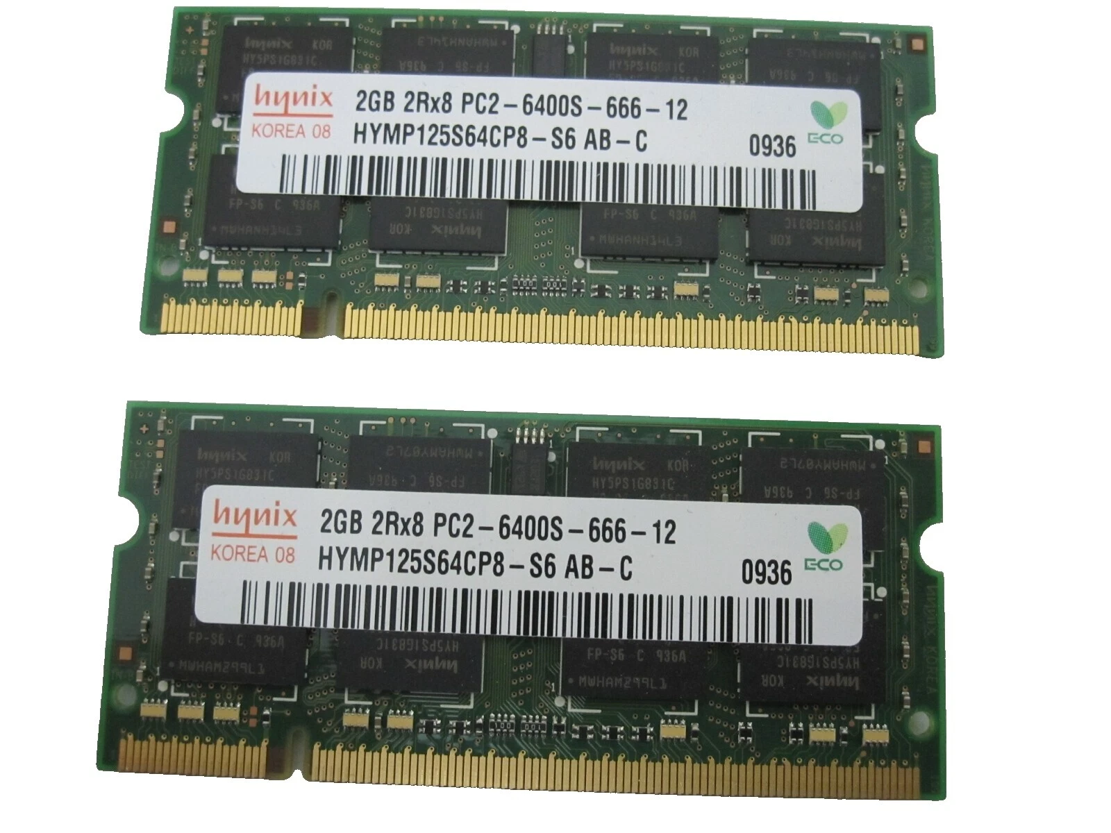 Hynix 4 GB Computer RAM 2 GB Total Capacity