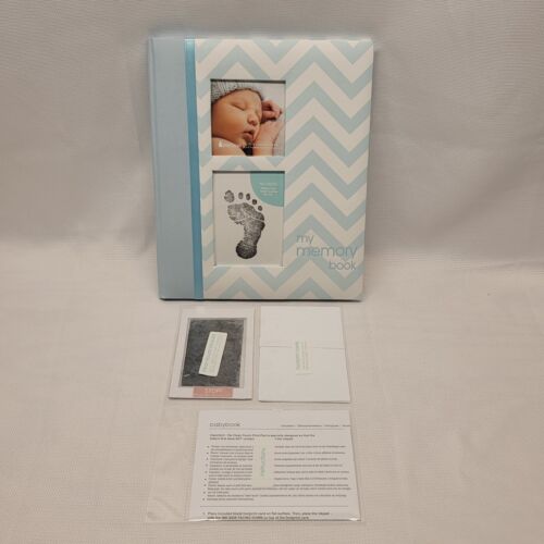 Pearhead First 5 Years Baby Memory Book with Clean-Touch Baby Safe Ink Pad - Picture 1 of 12
