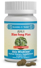 Guang Ci Tang 消风片 Xiao Feng Pian Skin Windclear 200mg 200 Tablets - Newest Exp.
