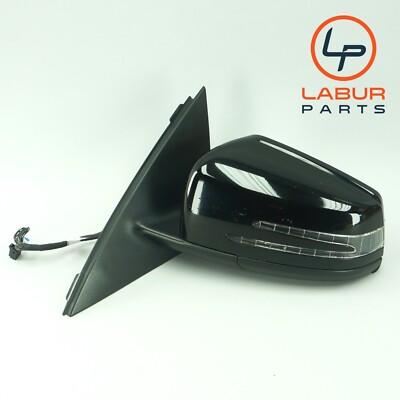 W204 12-15 Mercedes C Class Coupe Front Left Door Side Rear View Mirror C1684