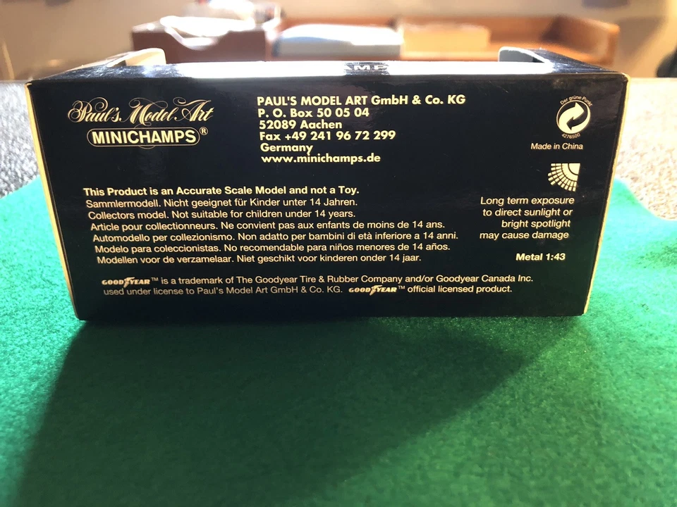 1/43 MINICHAMPS BMW 3.5 CSL IMSA RIVERSIDE GANADOR DEL SEXTO LUGAR #24 Posey/Redman Foto 3 de 4