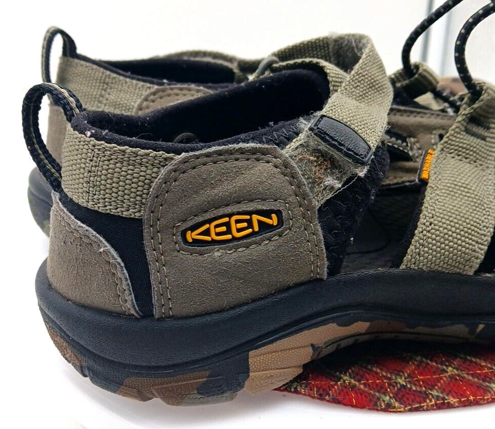 Sandali mimetici Keen taglia 6 scarpe acqua escursionismo scarpe ragazzo uomo unisex