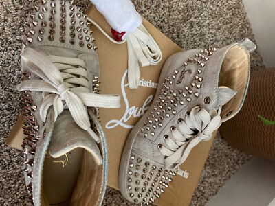 Christian Louboutin Spike Sneakers 37.5 | eBay
