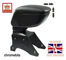 BLACK ARMREST CENTRE CONSOLE FOR OPEL VAUXHALL VECTRA AGILA COMBO MERIVA ZAFIRA
