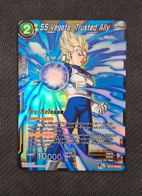 DBS Masters - SS Vegeta, Trusted Ally - BT13-100 Prerelease ENG