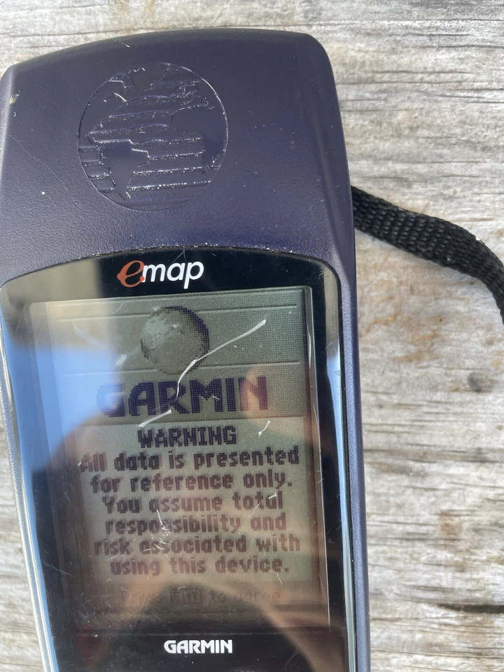 Garmin eMap AM Portable Handheld 12 Parallel Channel GPS Tested - Image 3 of 4