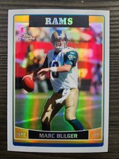 MARC BULGER 2006 TOPPS CHROME REFRACTOR NFL #82 LOS ANGELES RAMS