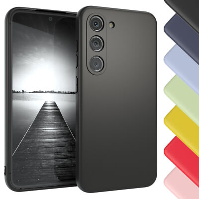 EAZY CASE für Samsung Galaxy S23 Hülle Silikon Schutzhülle Cover Tasche Schutz