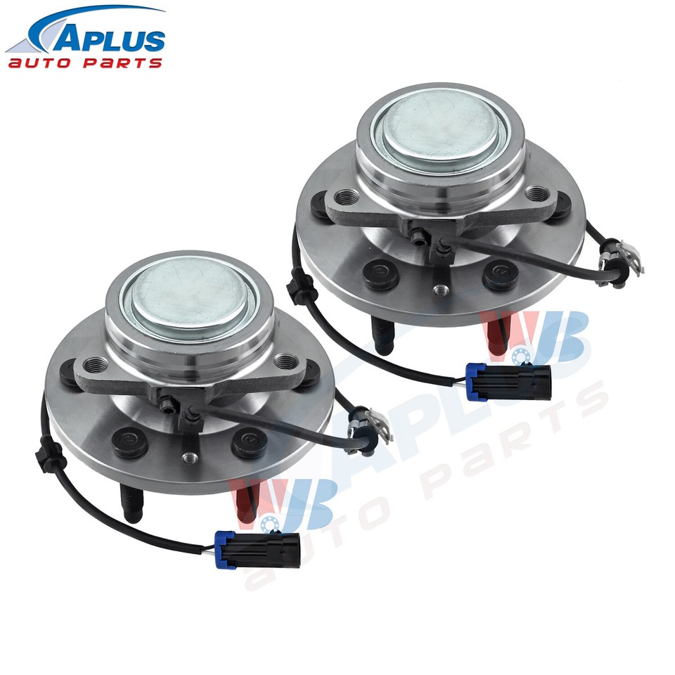 2x Front Wheel Bearing Hub For 0506 Chevy Silverado GMC Sierra 1500