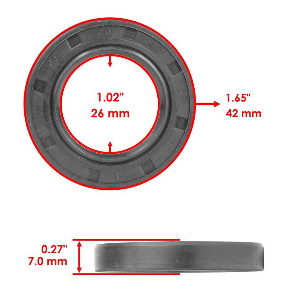 Rear Wheel Ball Bearings Seals Kit for Honda Xl100 Xl100S XL125 XL125S Xl185S - Image 3 of 4