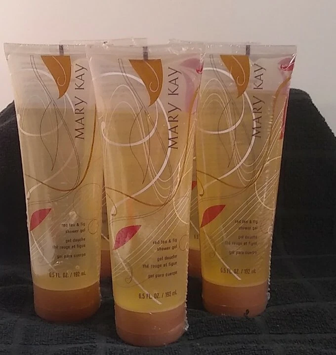  Gel de Ducha Mary Kay Hecho con Té Rojo e Higo Nuevo Con Bolsa de Regalo  Foto 3 de 4