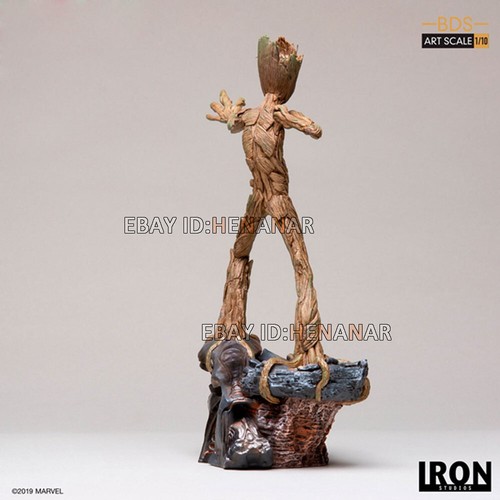 Iron Studios Groot BDS 1/10 Figure Statue Model - Picture 7 of 9