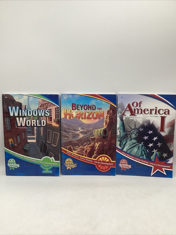 Abeka 5th Grade Complete Reading Set6 Readers, Skills Sheets