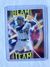 2022 Stadium Club Beam Team Red Insert BT-16 Freddie Freeman 1:2563 Odds Dodgers