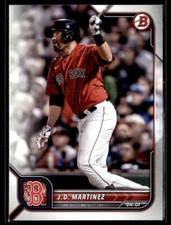 2022 Bowman #26 J.D. Martinez Near Mint or Better