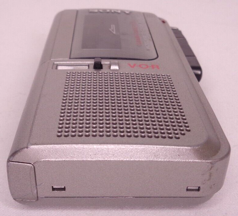 Sony M570V MicrocassetteCorder VOR Cassette Recorder for Dictation