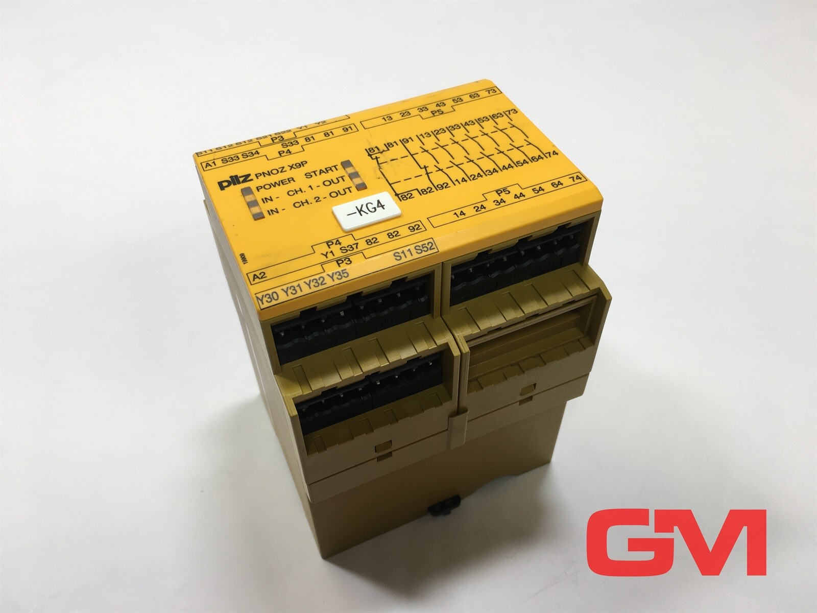 Pilz Sicherheitsschaltgeraet 777609 Safety Relay Pnoz X9P 24VDC 7A Flawed