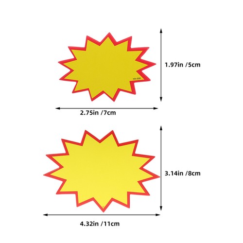 200xPrice Labels for Supermarket Retail Store Blank Price Tag Labels Price Tags - 第 12/12 張圖片