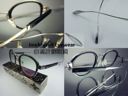 WT round pure titanium frames spectacles eyeglass… - image 12
