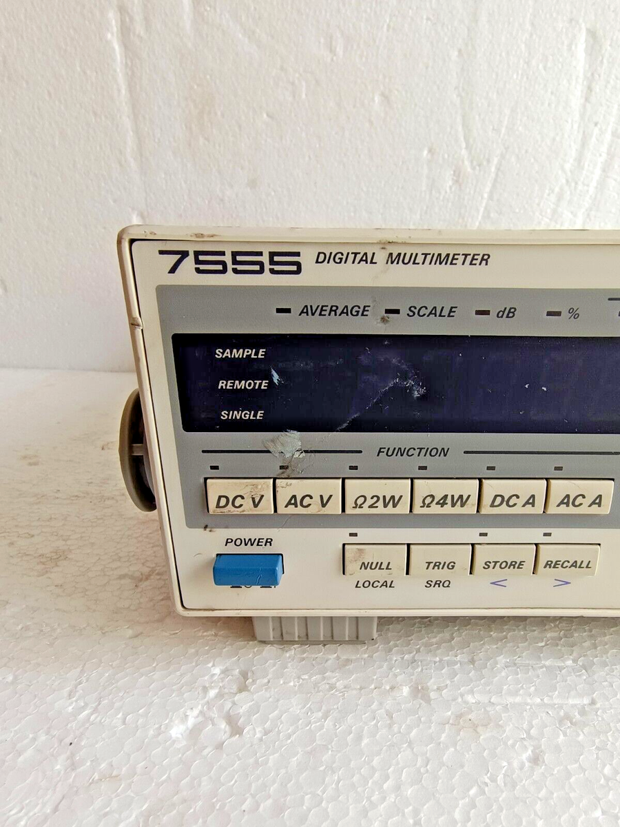 Yokogawa 7555 5 1/2 Digit Digital Multimeter | eBay