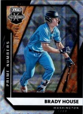 2021 Panini Elite Extra Edition Prime Numbers B /75 Brady House #11 Rookie RC