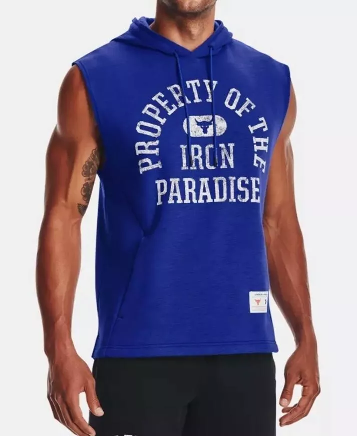 Project rock tank top hoodie new arrivals