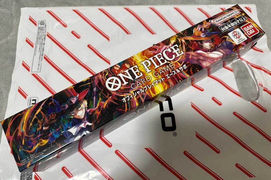 One Piece Card Playmat Official Ace & Sabo 2024 Japan limited New