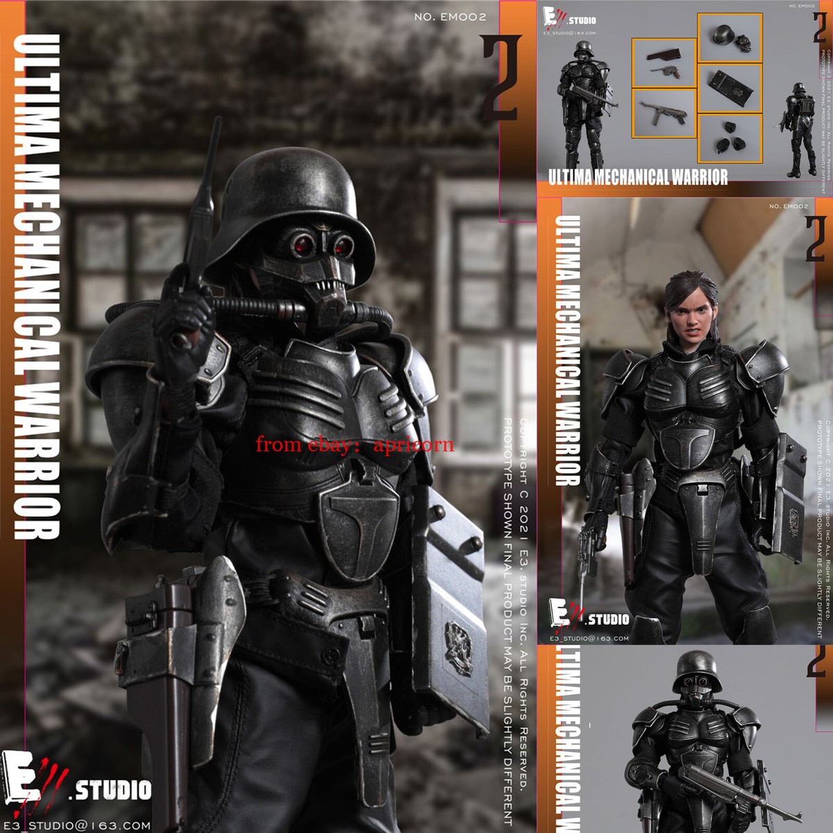 E3.STUDIO ULTIMA MECHANICAL WARRIOR NO.2