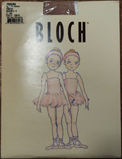 Bloch Endura Footed Tights T0921G Light Tan Child Medium 6-8 CHM NEW