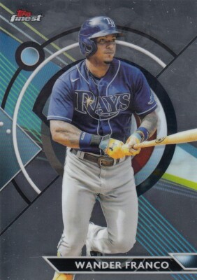 WANDER FRANCO FINEST BASE TAMPA BAY RAYS #39 2023 23 TOPPS | eBay