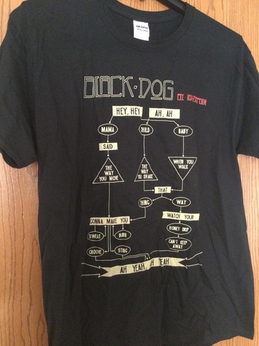 Led Zeppelin - “Black Dog” - Black 