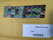 64GB Micro SD Card Bulk Lot Of 40