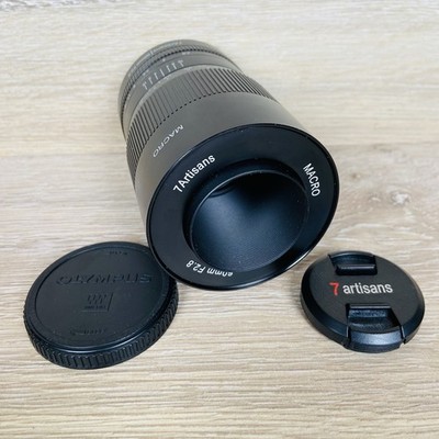 7Artisans 60mm F2.8 Macro Objektiv manueller Fokus für Micro Four Thirds M43 Olympus