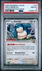 2025 POKEMON JTG EN-JOURNEY TOGETHER #117 HOP'S SNORLAX GAMESTOP EXCLUSIVE PSA 8