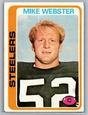 1978 Topps #351 Mike Webster