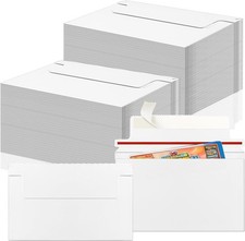 CXIIPOL 110 Pack Trading Card Mailing Envelopes, 7x 4.35 Inch Self-Adhesive M...