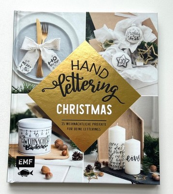 Handlettering Christmas - 35 weihnachtliche Projekte - Buch von M. Trendl