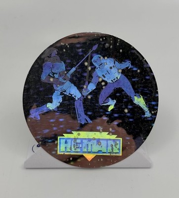 MOTU - He-Man TNA New Adventures Runder Hologramm Sticker Spain /Italy ?