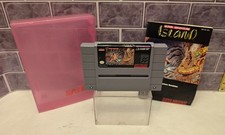 Nintendo SNES Super Adventure Island Game & Manual Auth *Tested & Working*