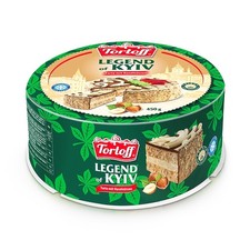 Torte Legend of Kyiv mit Haseln&uuml;ssen Tortoff 450 g