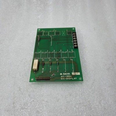 TAIYO AA-195A SIC DISPLAY MODULE INDUSTRIAL CONTROL DISPLAY UNIT PCB
