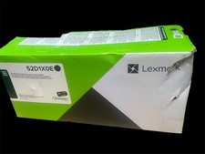 Cartucho de tóner negro Lexmark 52D1X0E MS711 MS811 MS812 - Caja abierta, sin usar