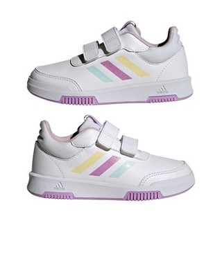  Schuhe Sneaker Kinder Unisex Adidas Tensaur Sport 2.0 CF K Filz Weiß Ros
