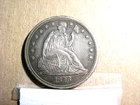 1846 - O Seated Liberty Silver Dollar. Almost Uncirculated / Uncirculated
