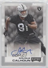 2016 Panini Playoff Rookie Signatures 16/199 Shilique Calhoun #44 Auto no9