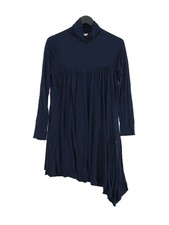 Hoss A-Line Midi Dress M in Blue
